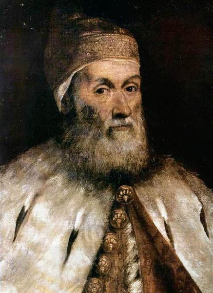 Jacopo Tintoretto Doge of Venice Gerolamo Priuli oil painting picture